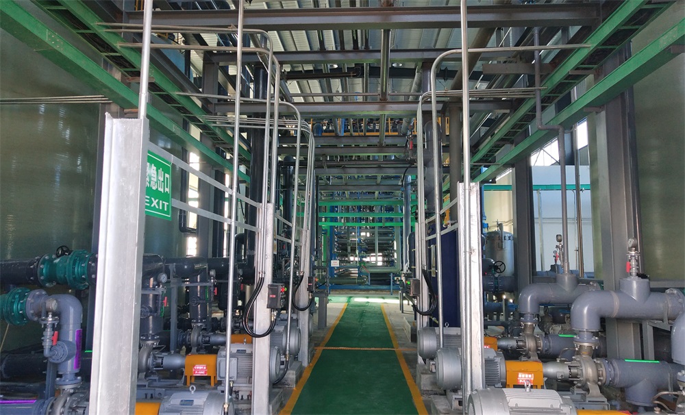 pp电子科技-五矿盐湖4000吨碳酸锂出产线刷新项目机能验收顺利实现