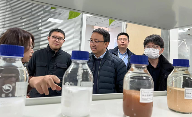 陕西监管局辅导一行莅临高陵pp电子产业园调研领导